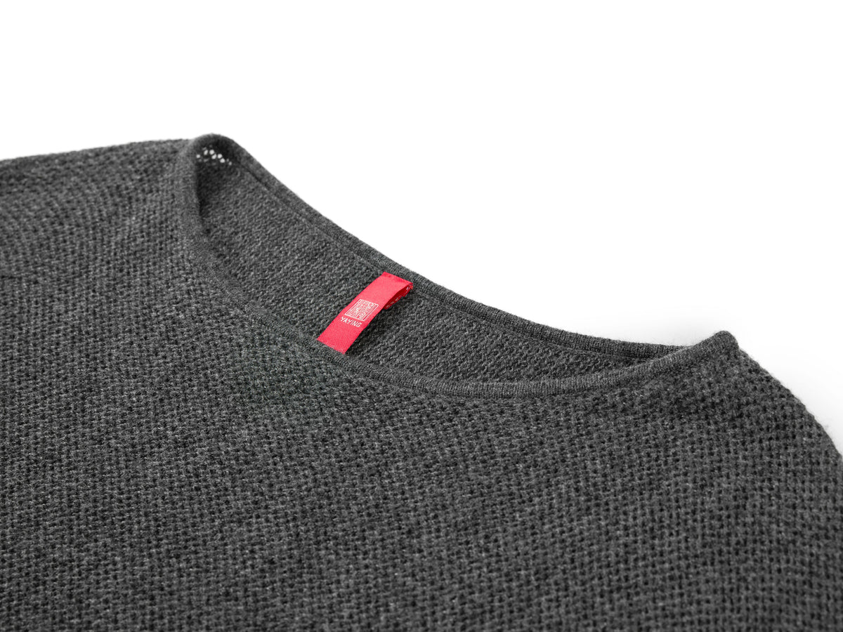 YAYING Lustrous Wool-Cashmere Two-Piece Set