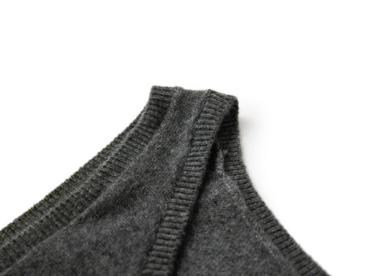 YAYING Lustrous Wool-Cashmere Two-Piece Set