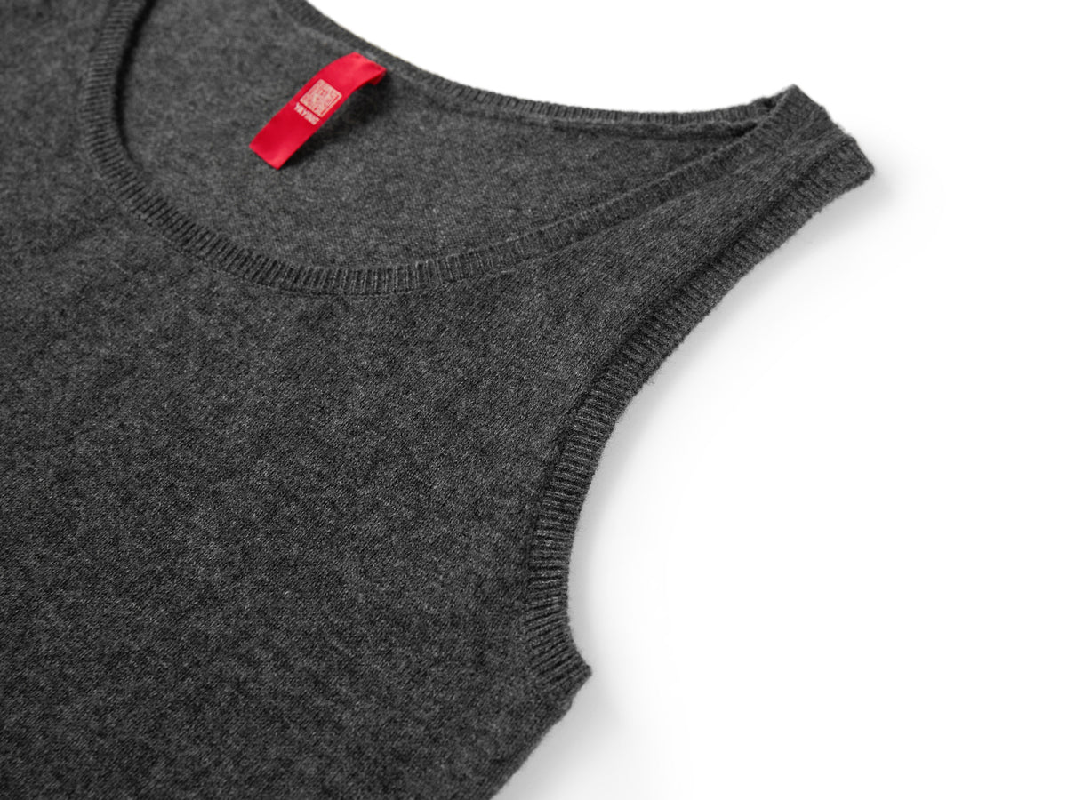 YAYING Lustrous Wool-Cashmere Two-Piece Set