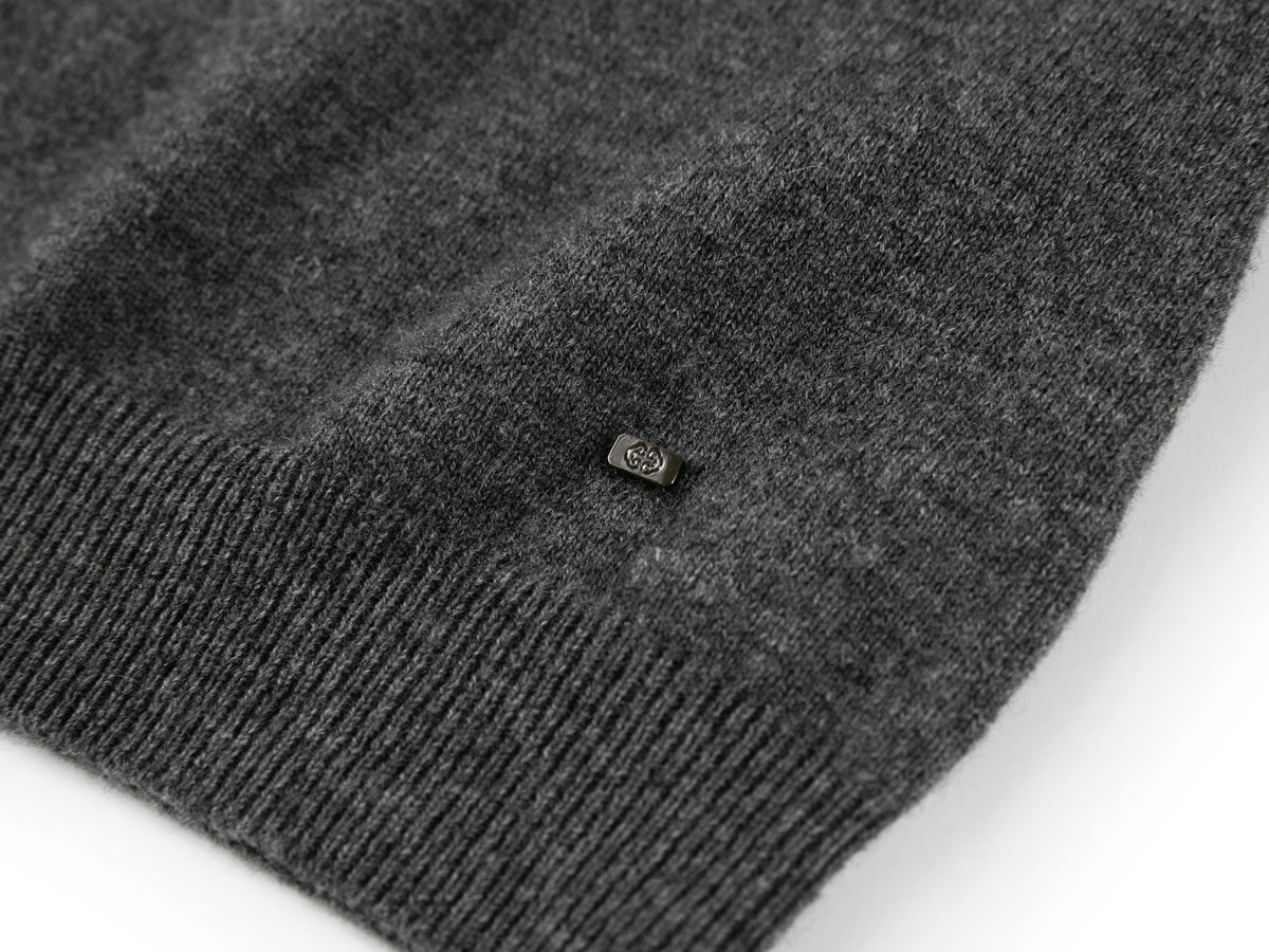 YAYING Lustrous Wool-Cashmere Two-Piece Set