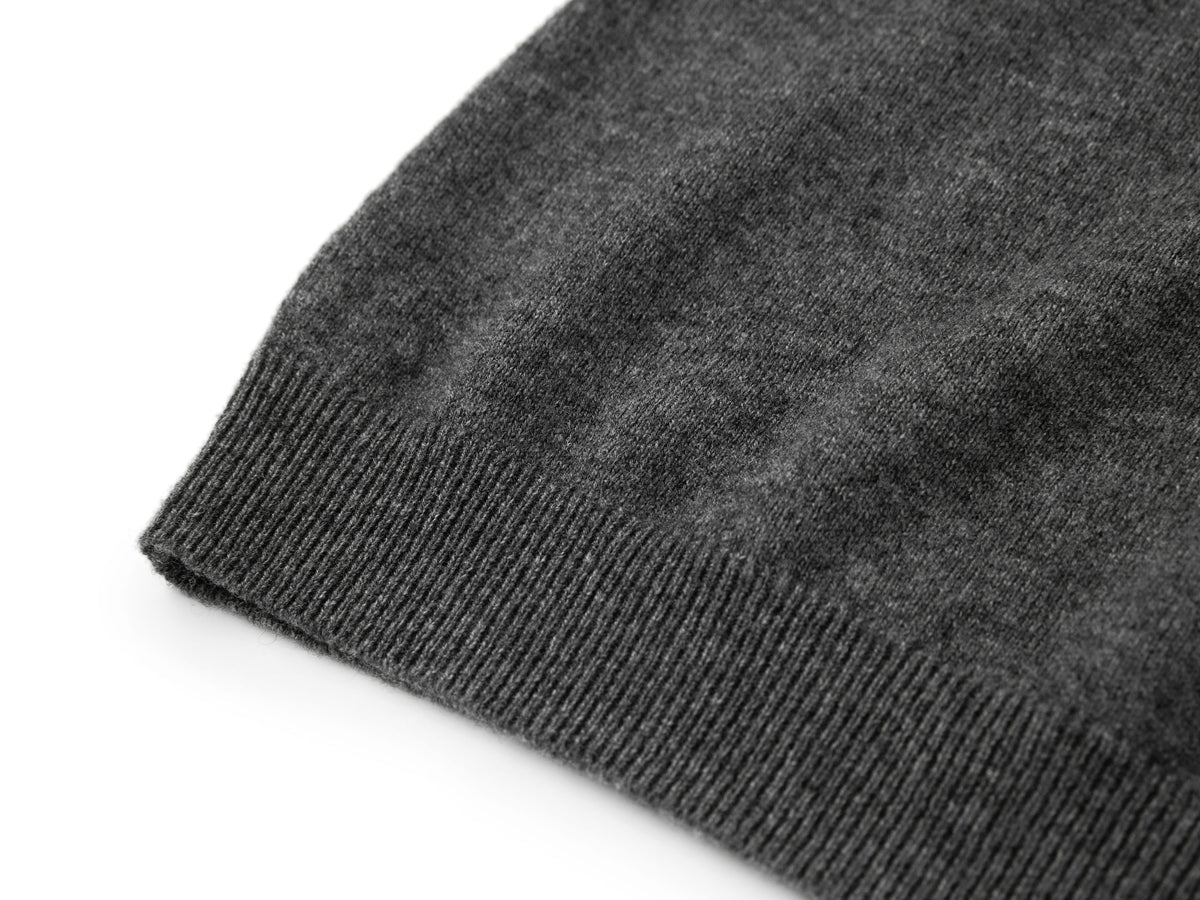 YAYING Lustrous Wool-Cashmere Two-Piece Set
