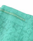 YAYING Green Slim Fit Skirt
