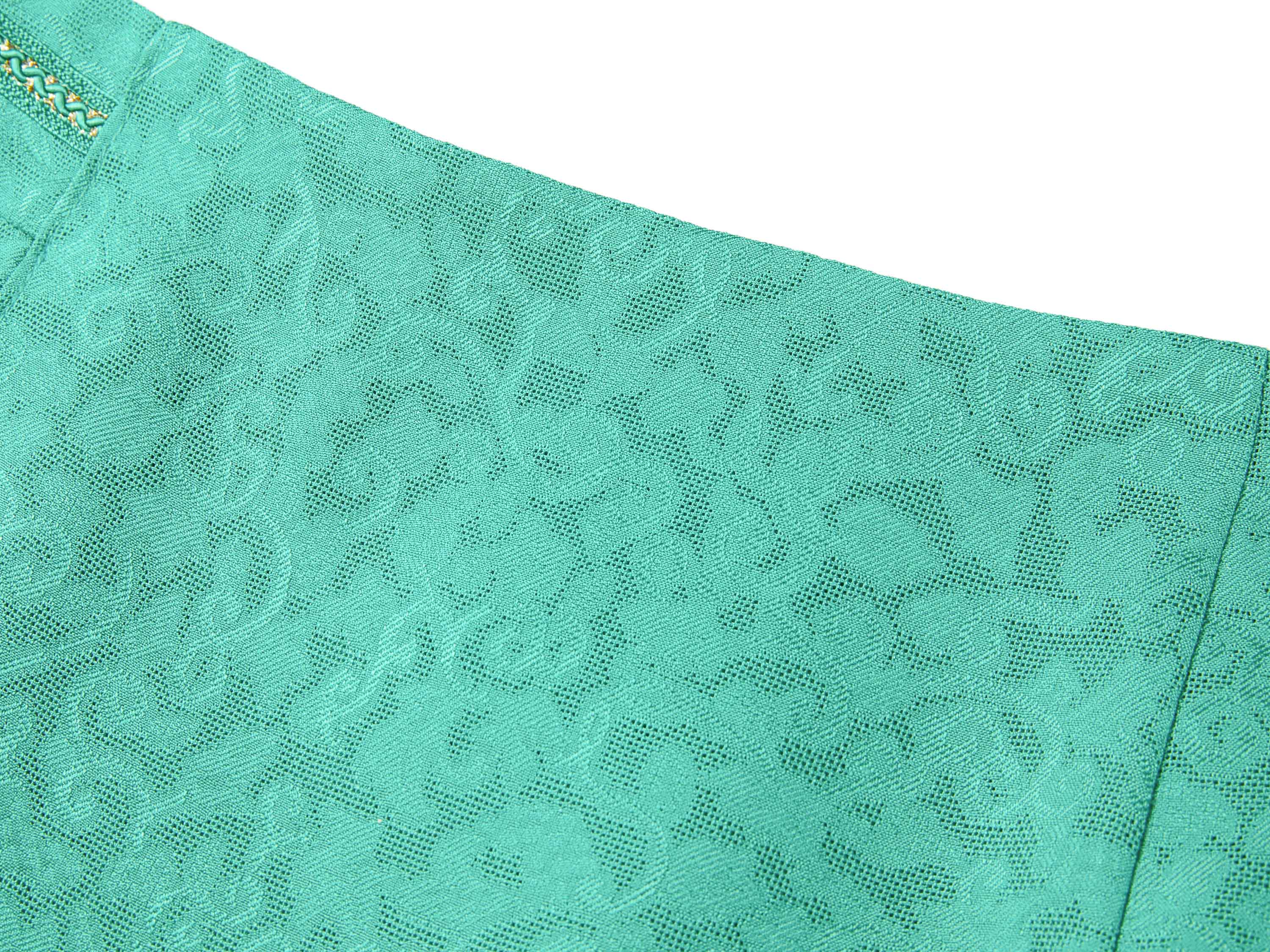 YAYING Green Slim Fit Skirt