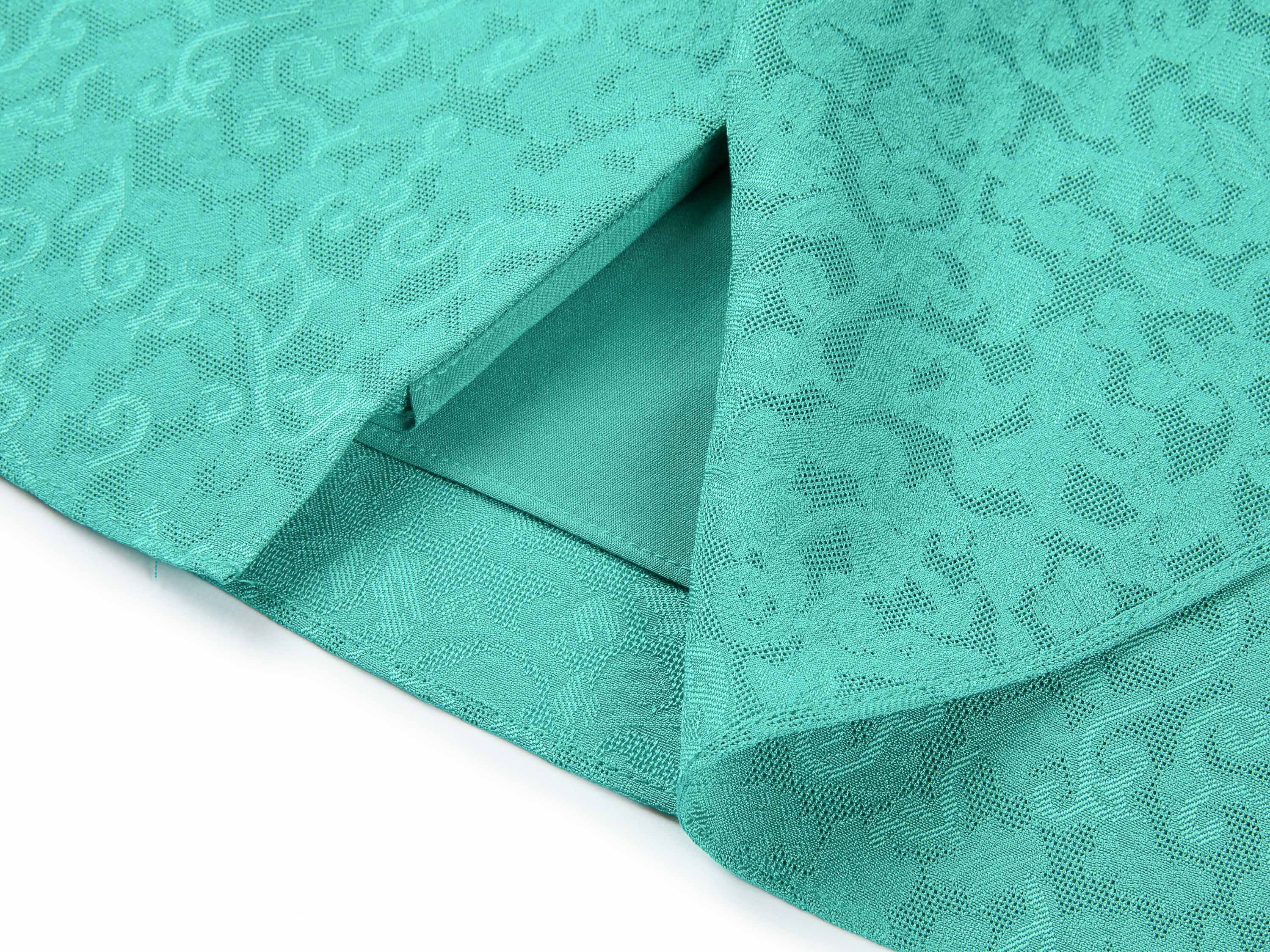 YAYING Green Slim Fit Skirt