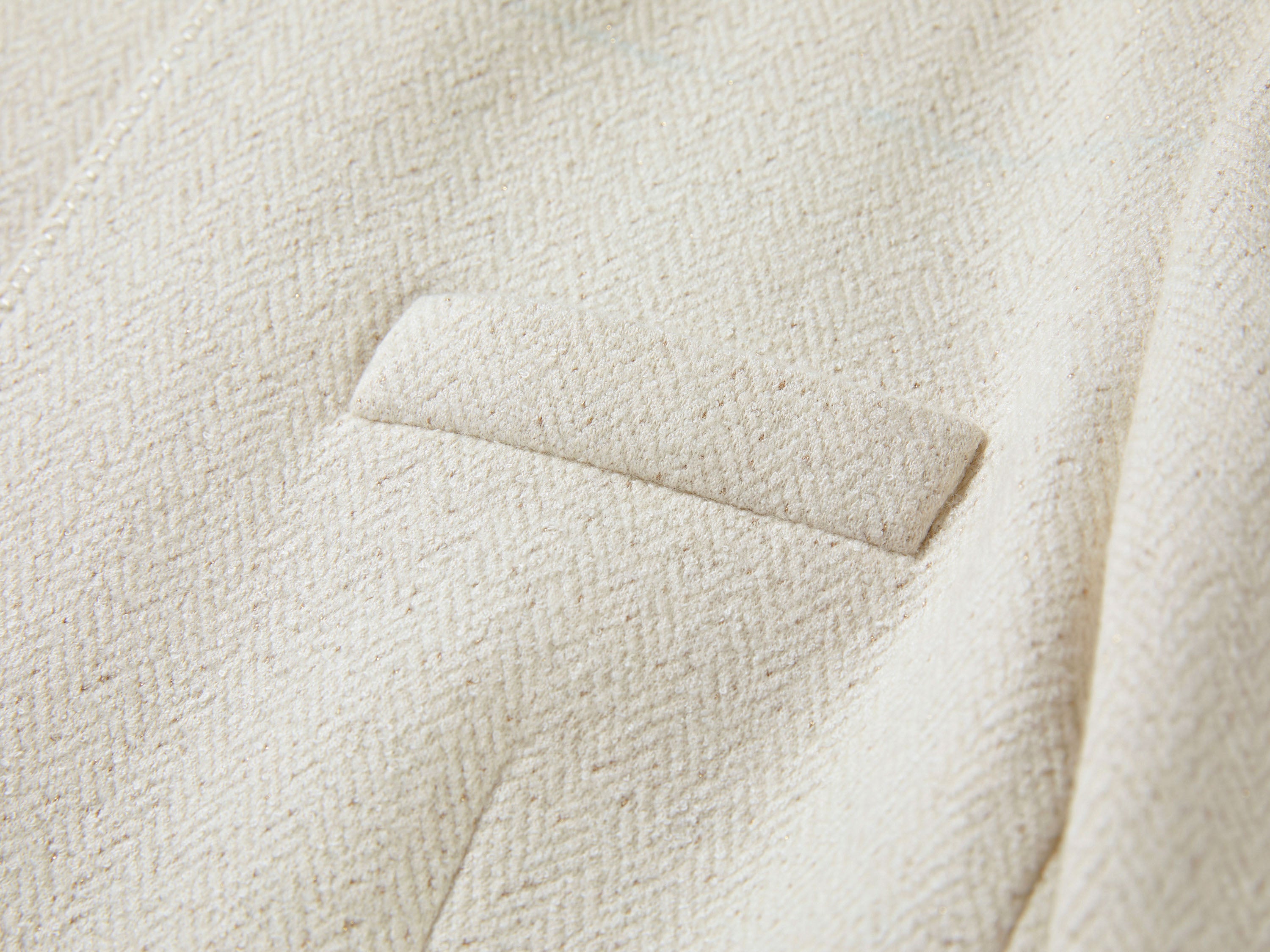 EP YAYING Chinese-Style Stand-Collar Wool Fitted Blazer
