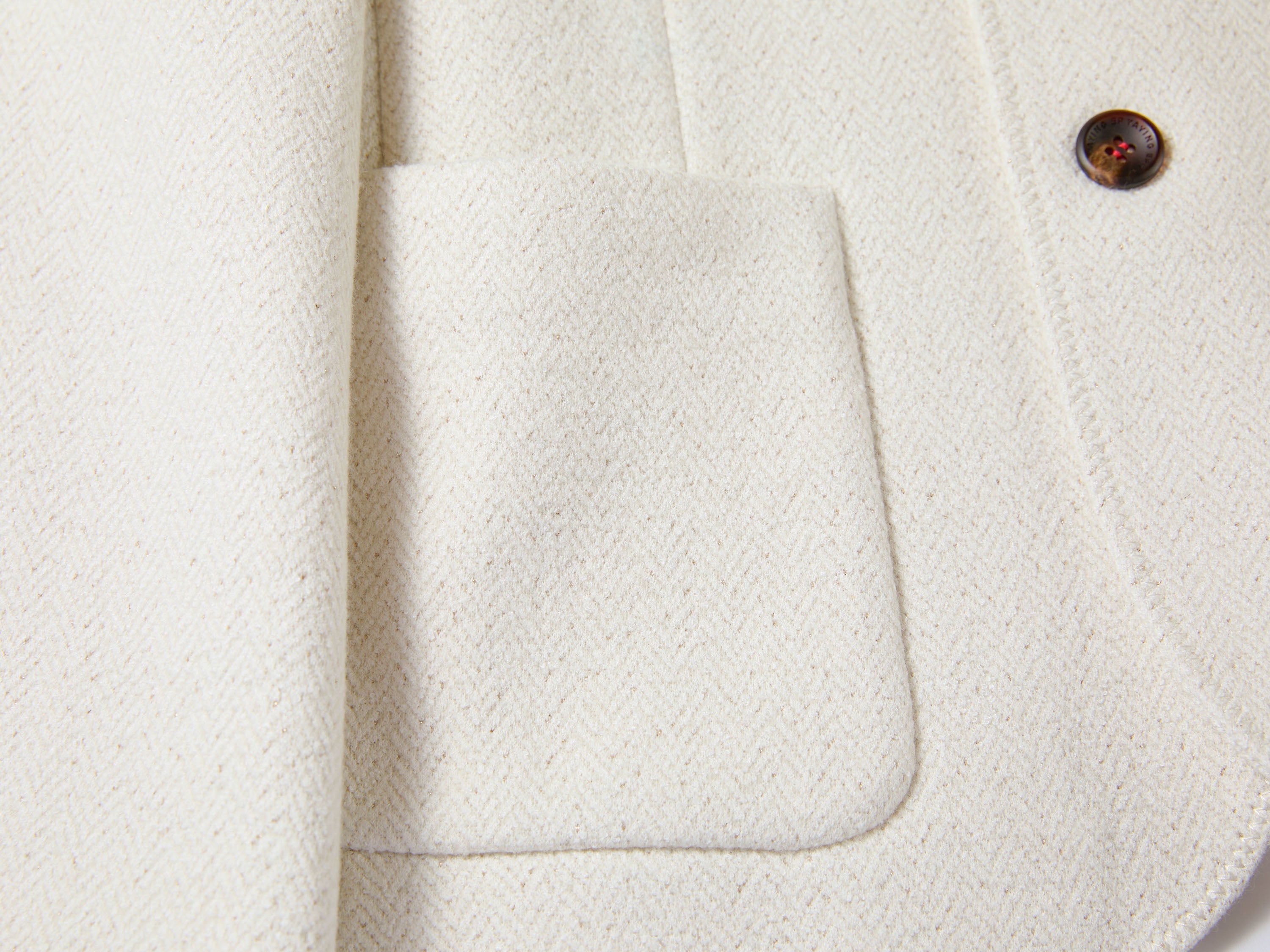 EP YAYING Chinese-Style Stand-Collar Wool Fitted Blazer