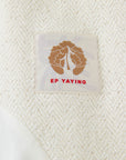 EP YAYING Chinese-Style Stand-Collar Wool Fitted Blazer