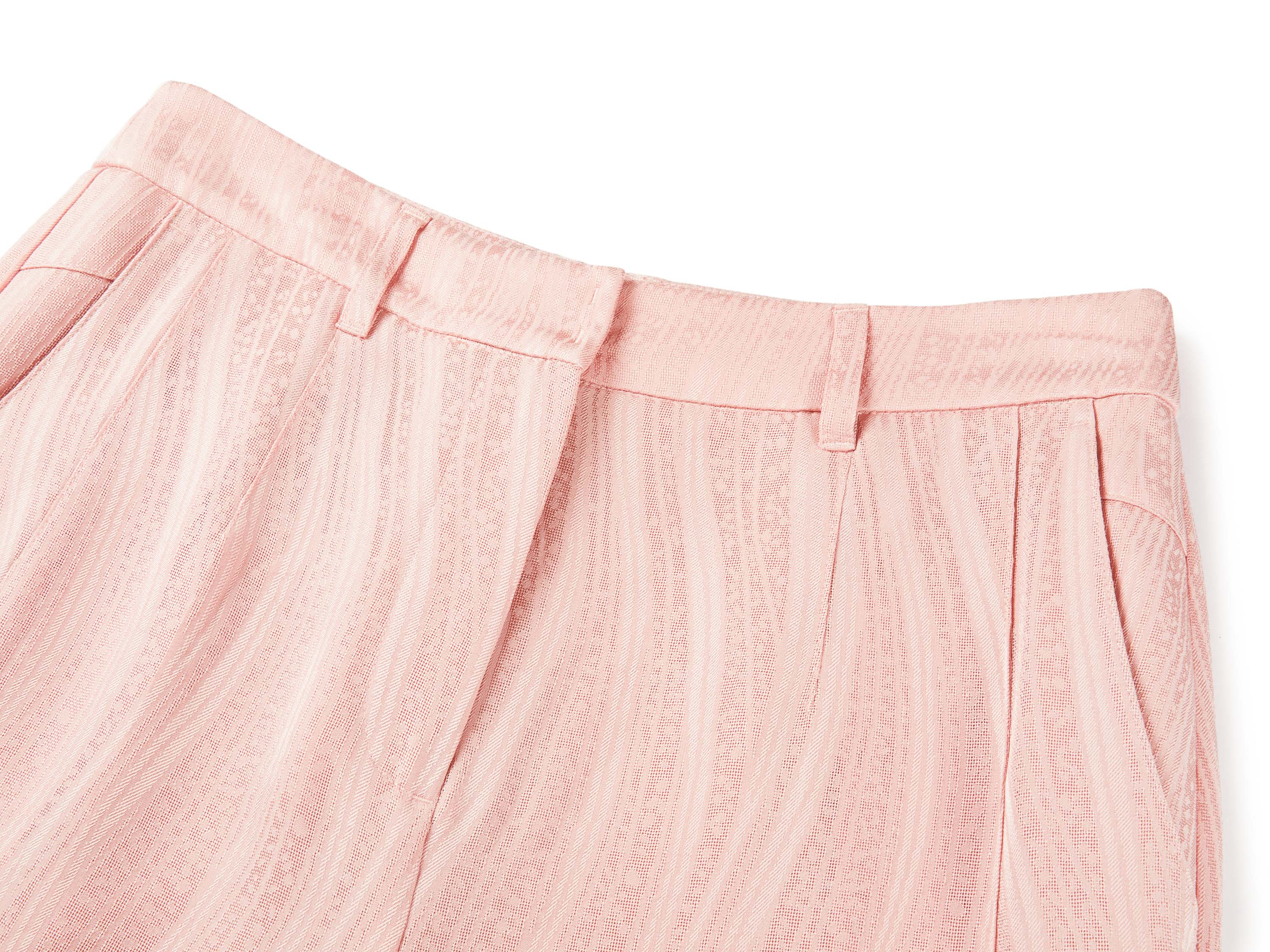 YAYING Pink Pleated Trousers