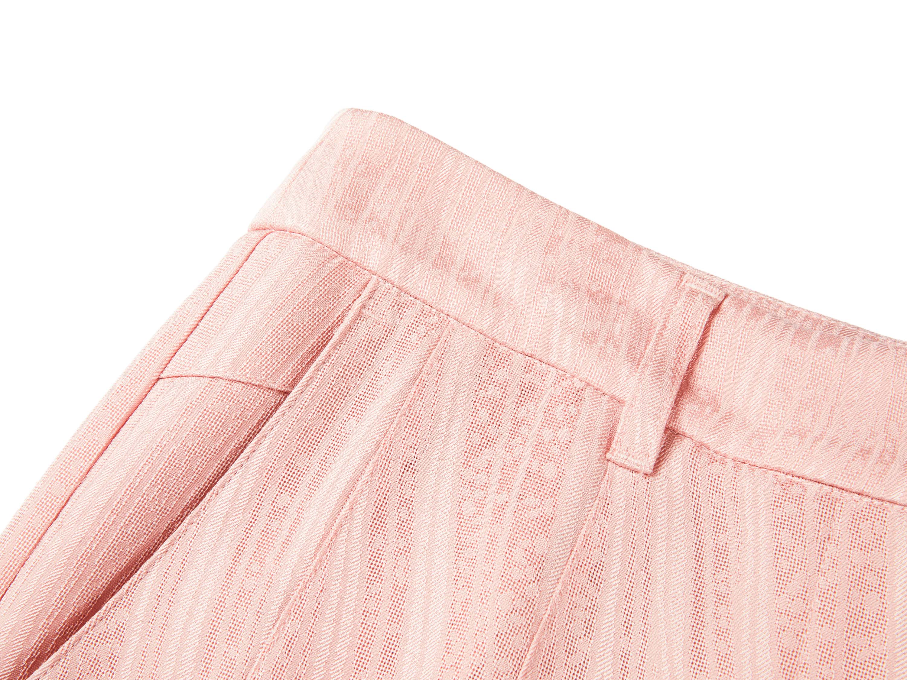 YAYING Pink Pleated Trousers