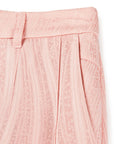 YAYING Pink Pleated Trousers