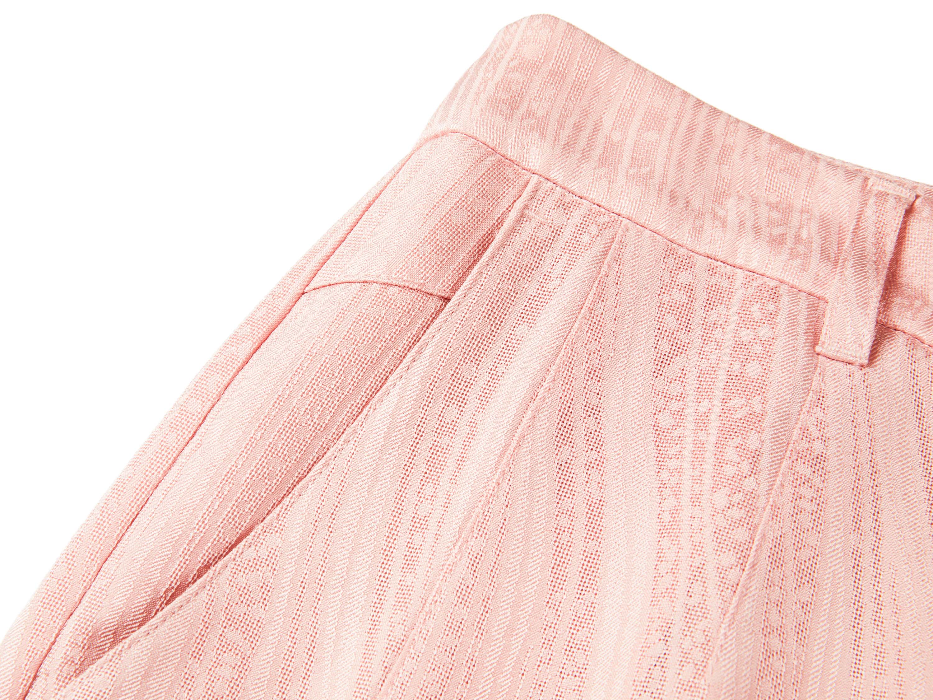 YAYING Pink Pleated Trousers