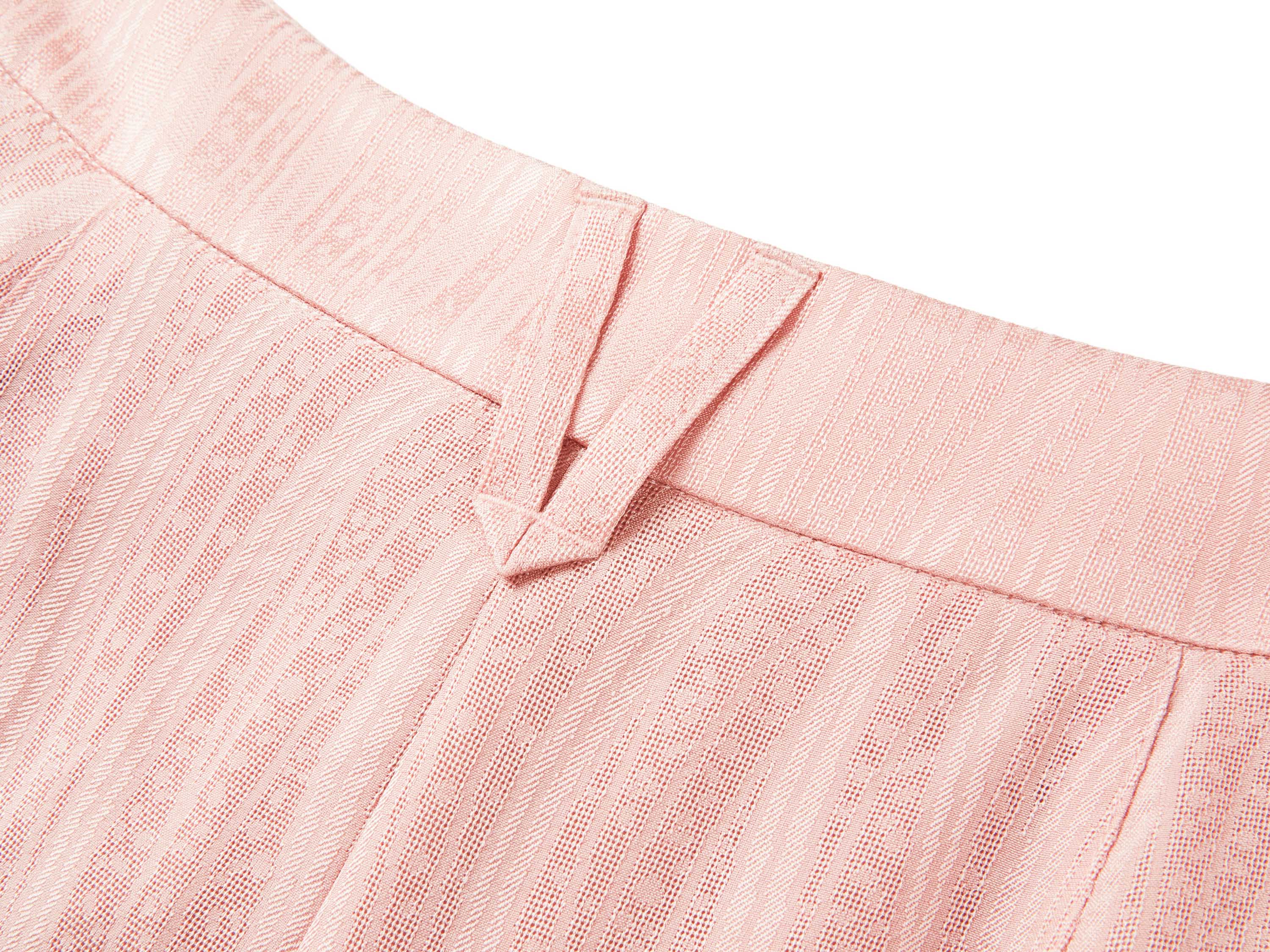 YAYING Pink Pleated Trousers