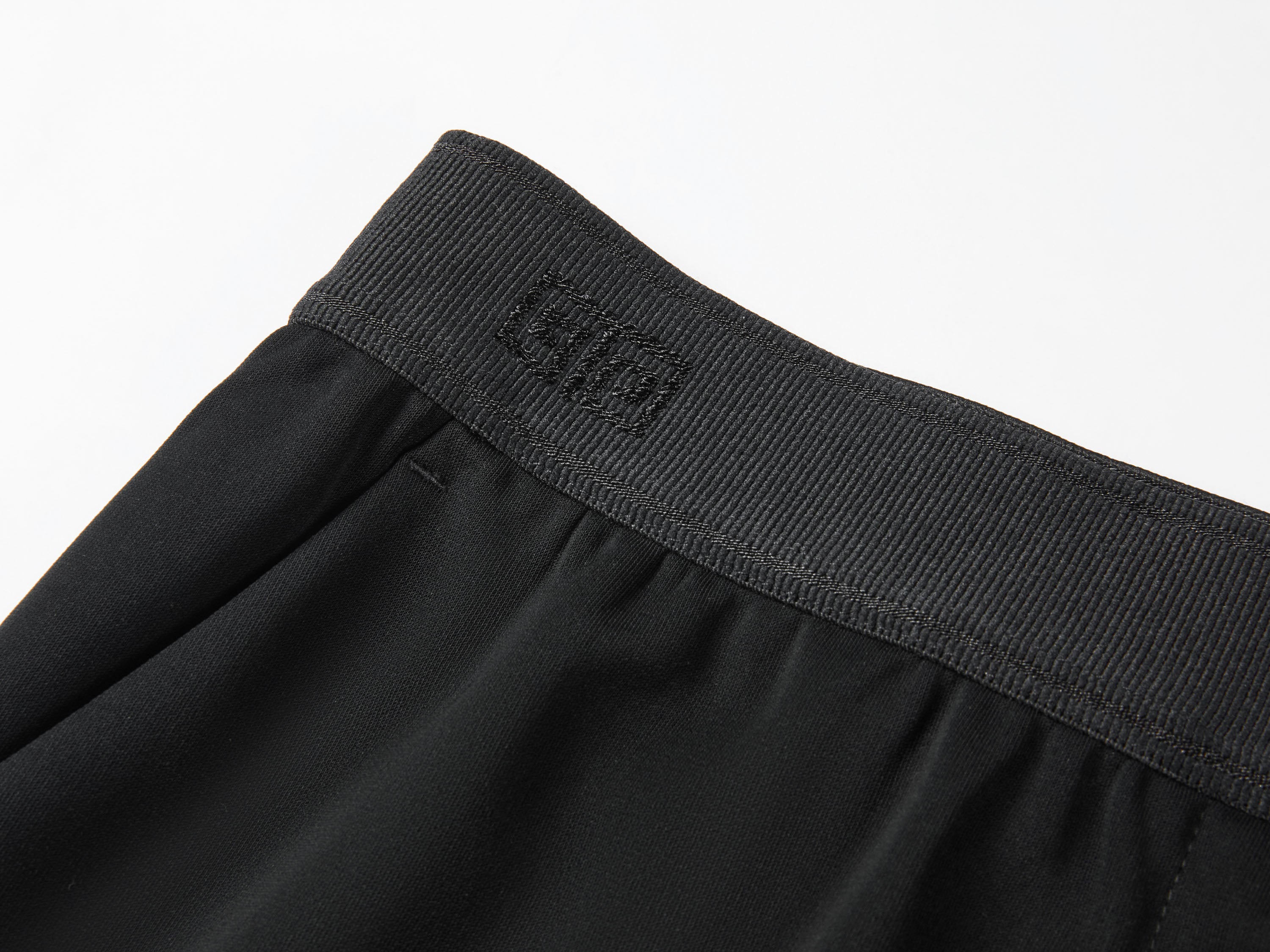 YAYING Black Elastic Waist Trousers