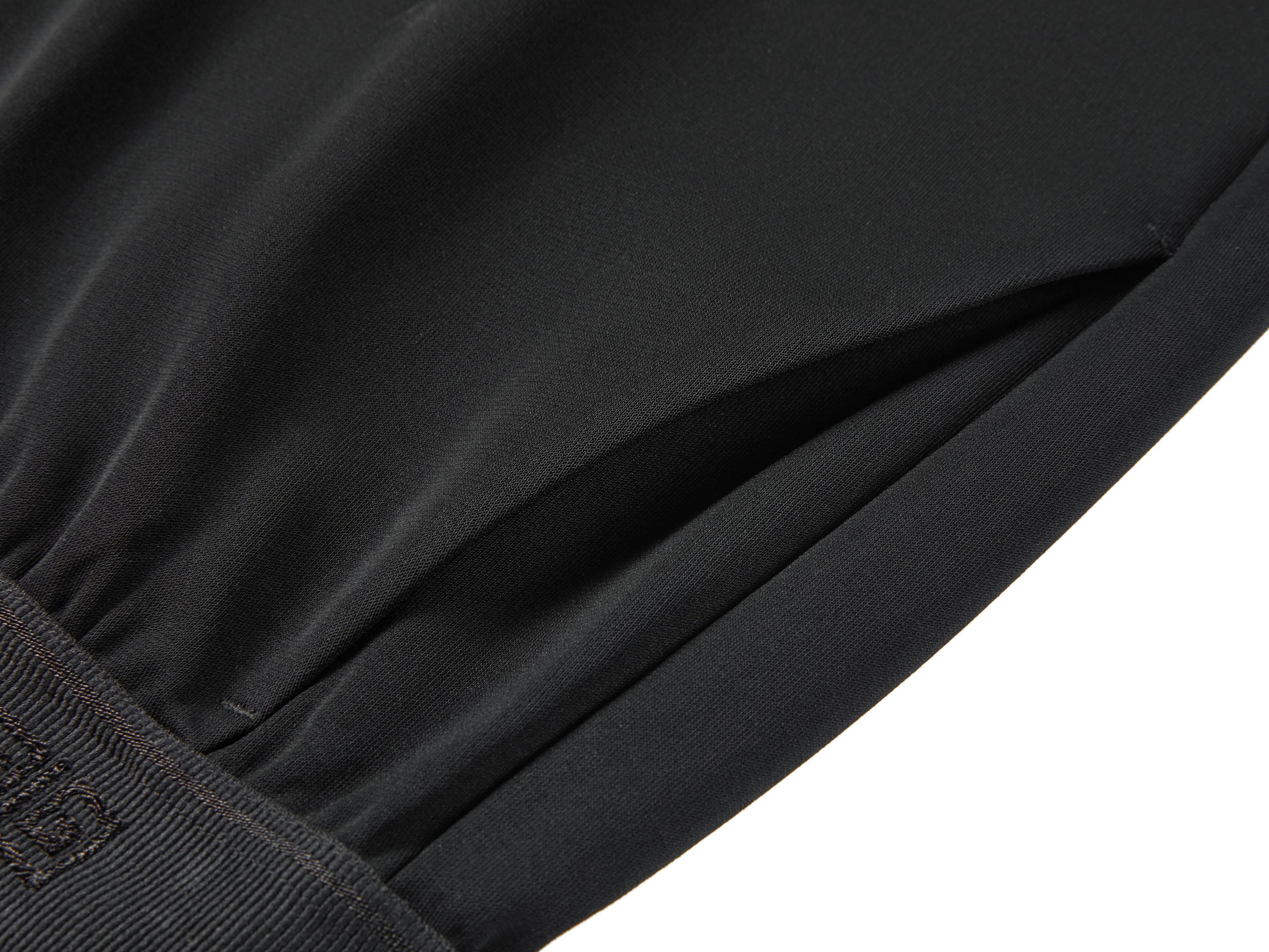 YAYING Black Elastic Waist Trousers