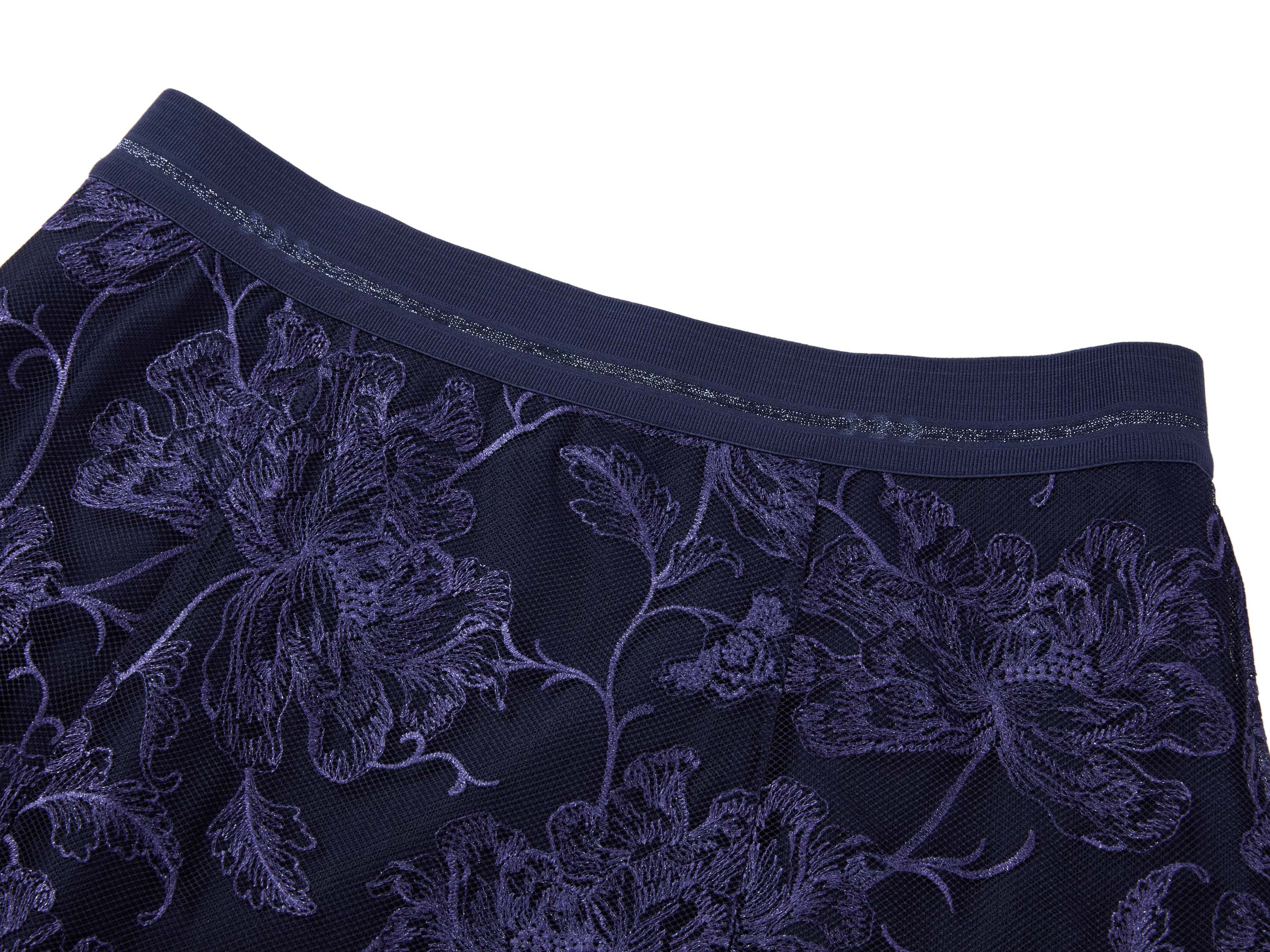YAYING Navy Lace Skirt