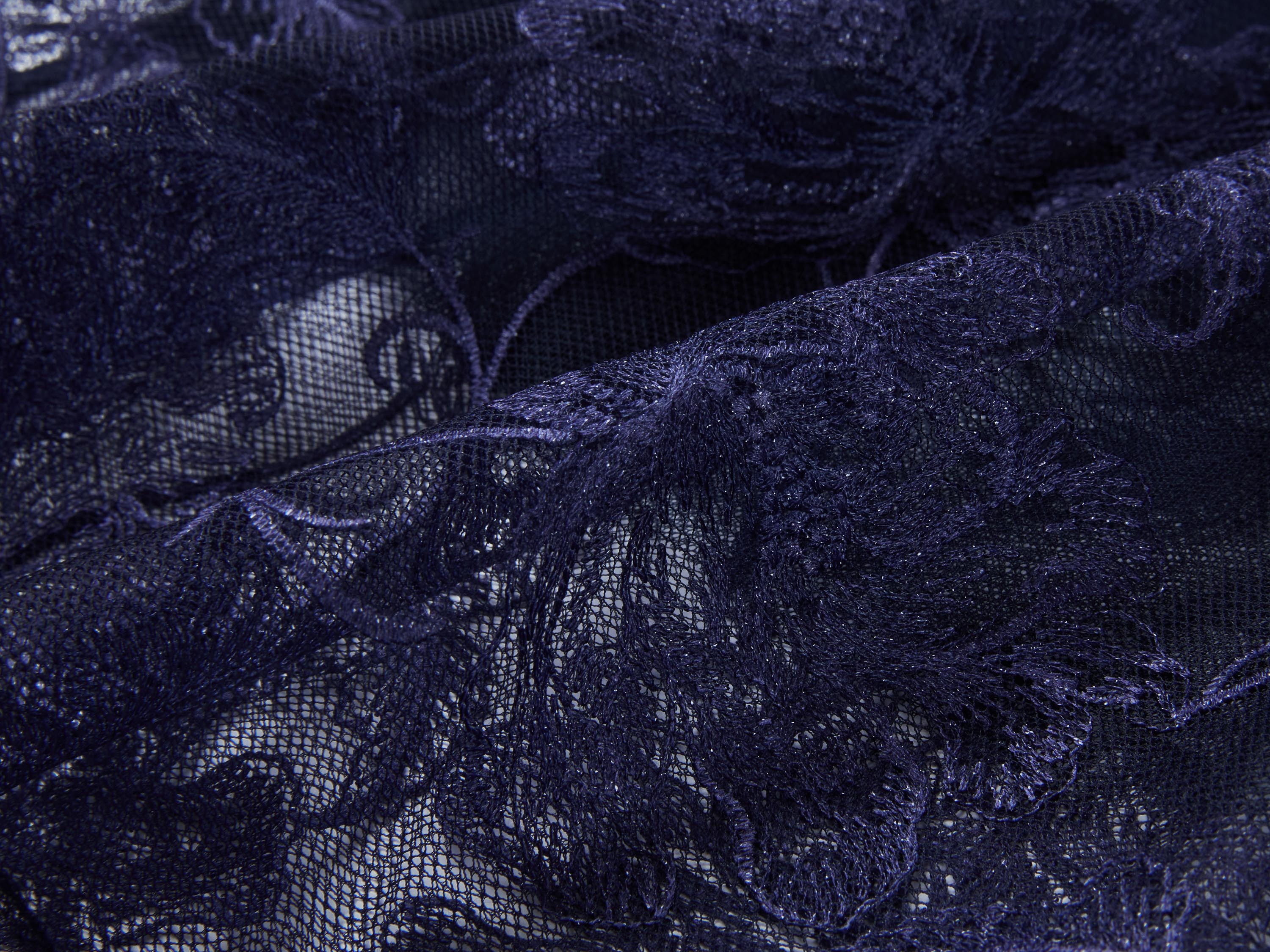 YAYING Navy Lace Skirt