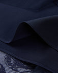 YAYING Navy Lace Skirt