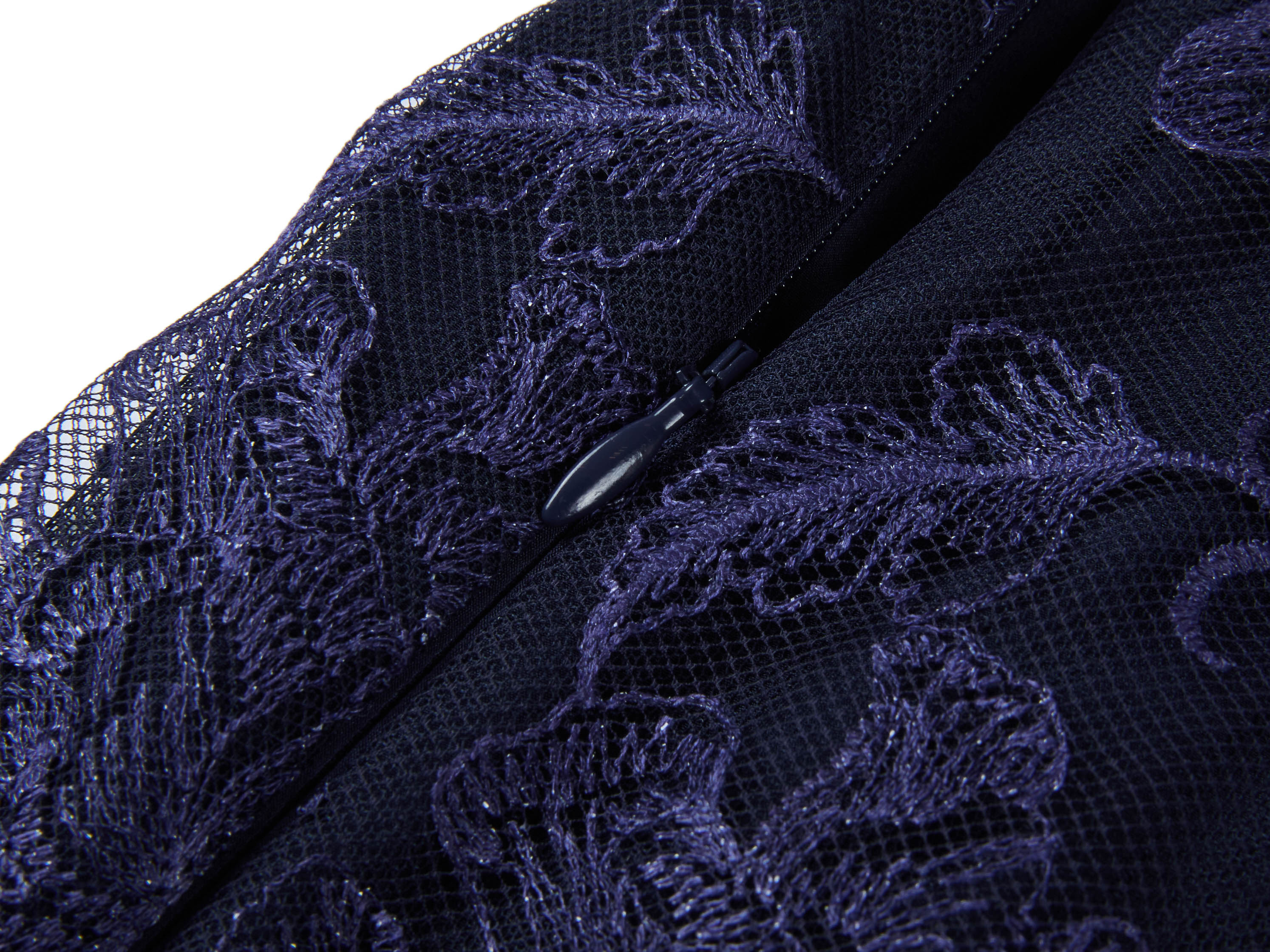 YAYING Navy Lace Skirt