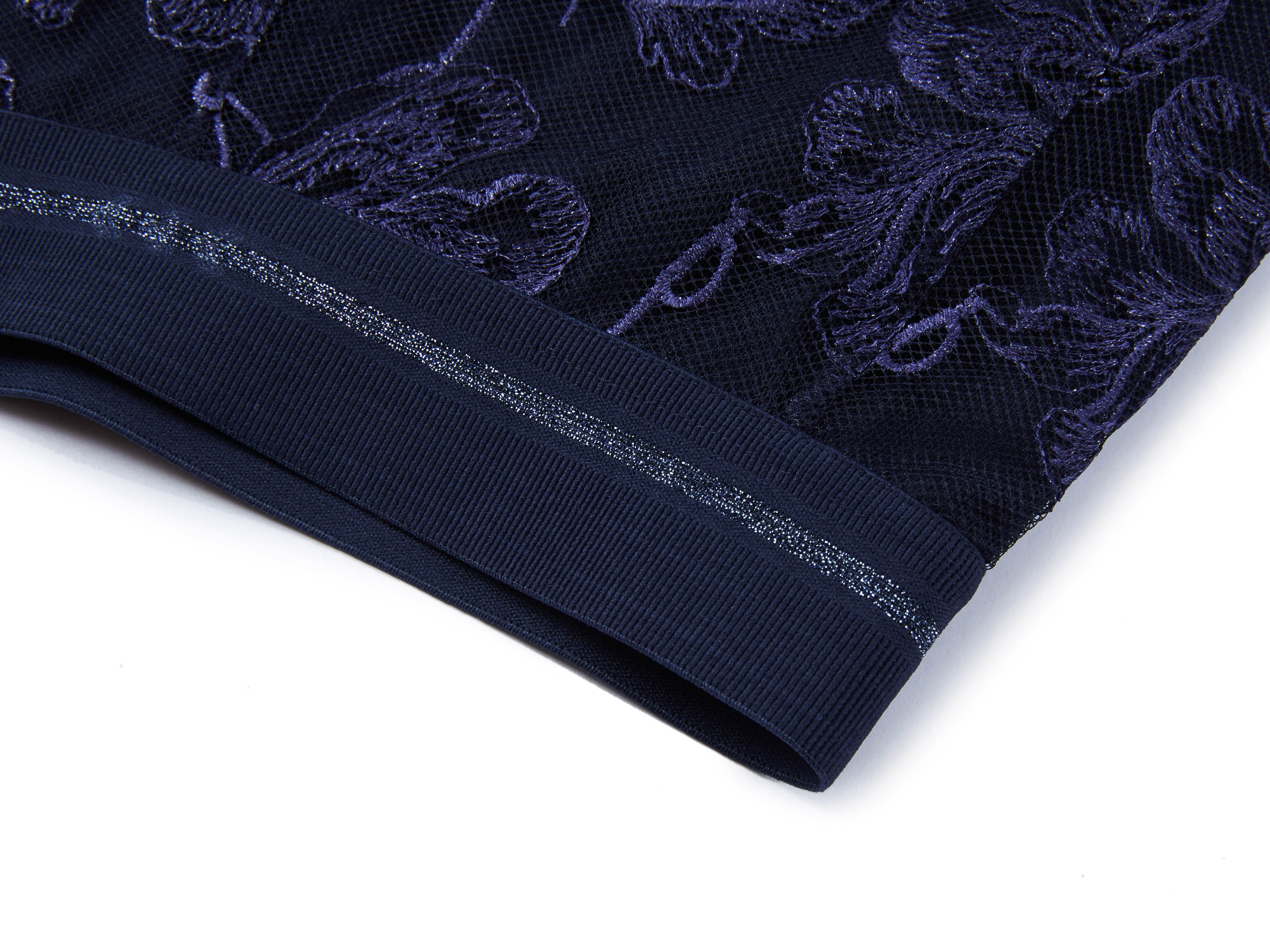 YAYING Navy Lace Skirt