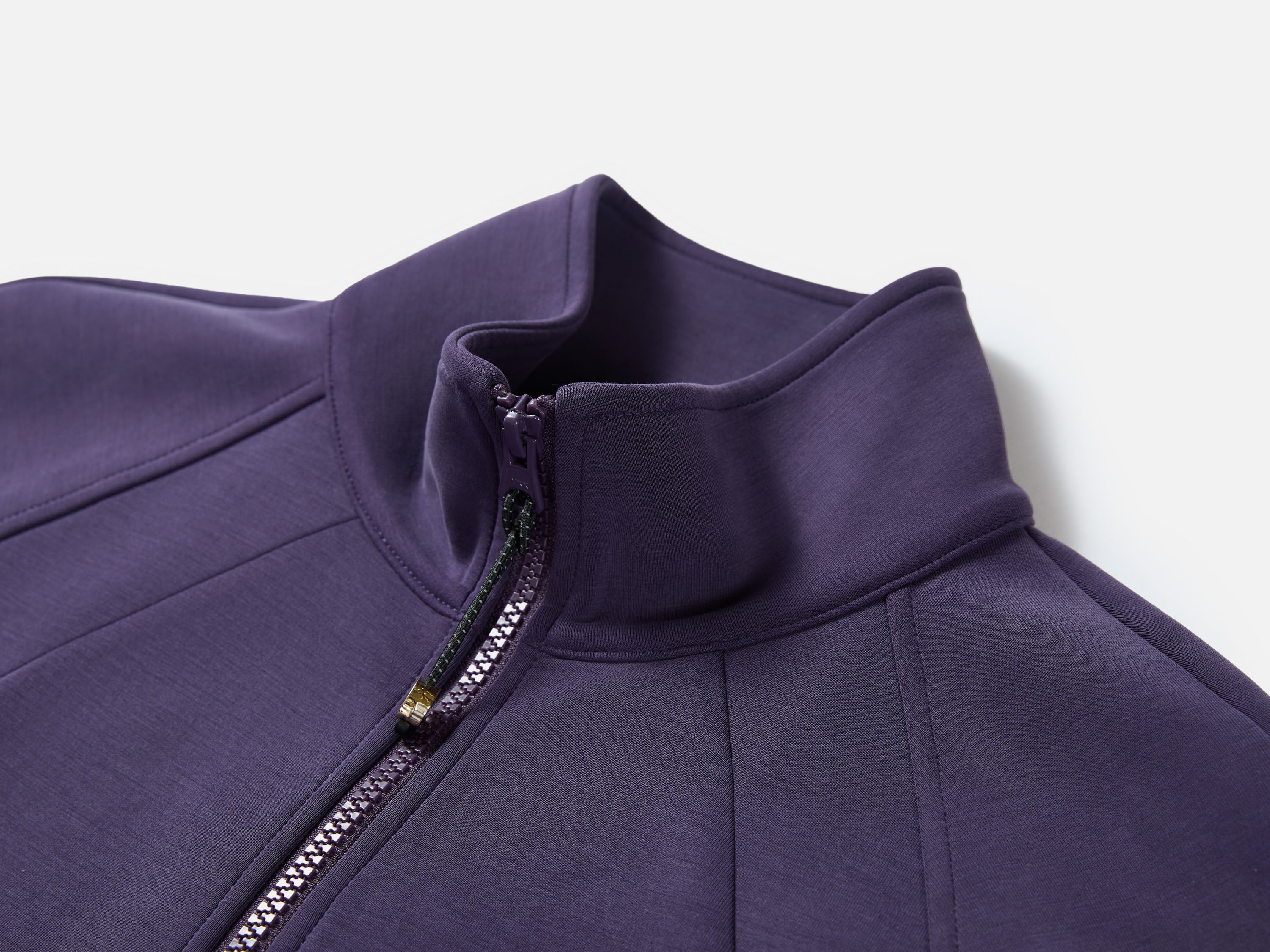 EP YAYING Stand Collar Zip Short Athletic Jacket