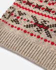 EP YAYING Relaxed-Fit Geometric Jacquard Yak Wool Vest