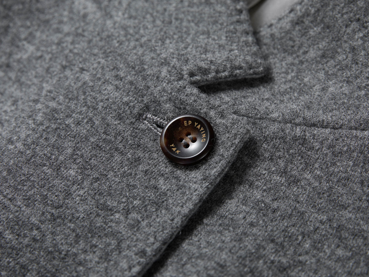 EP YAYING Soft Cashmere Double-Knit Formal Jacket