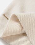 EP YAYING Wool White Knit Skirt