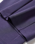 EP YAYING Curved Leg Wide Trousers