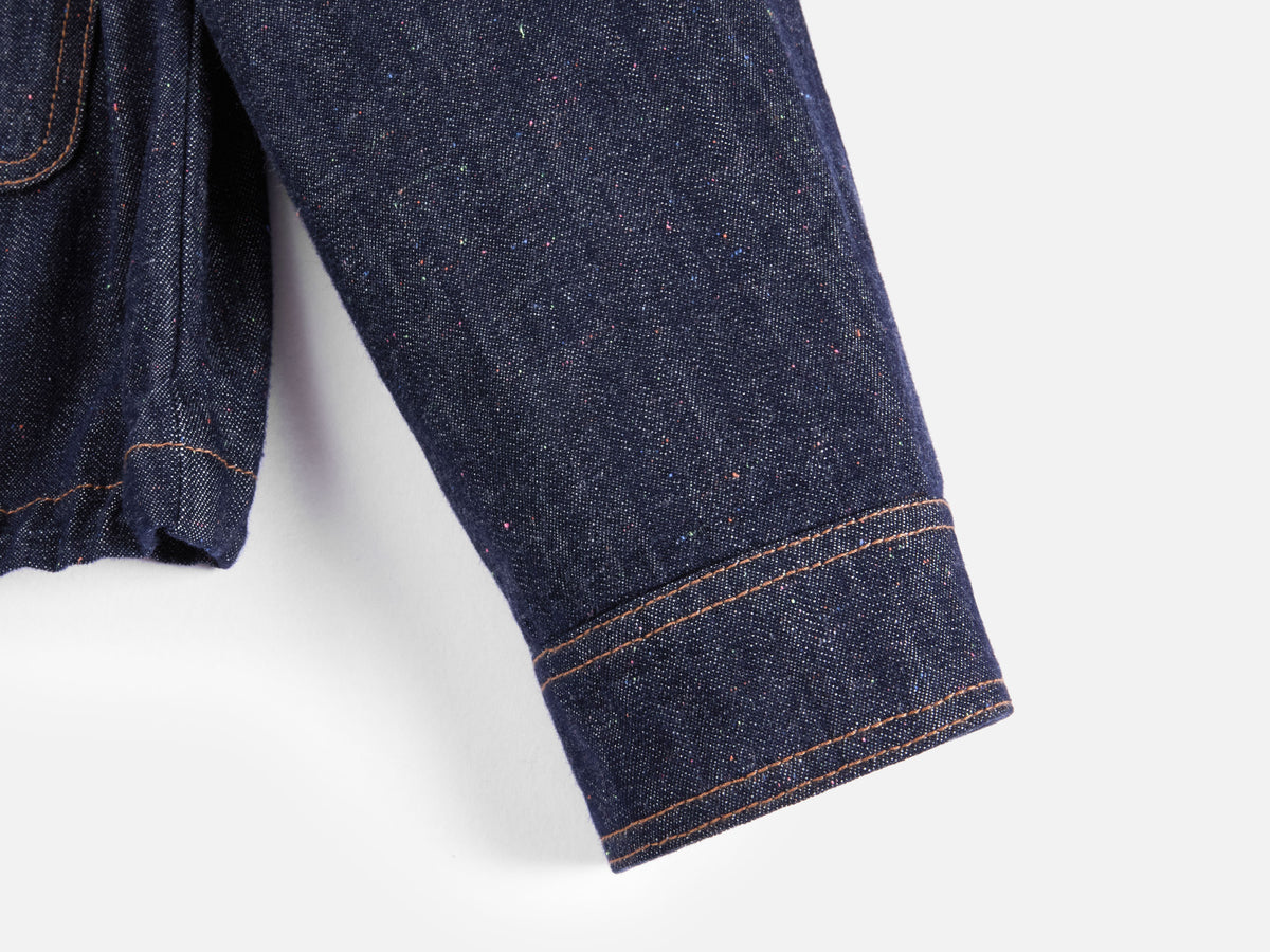 EP YAYING Cropped Denim Jacket