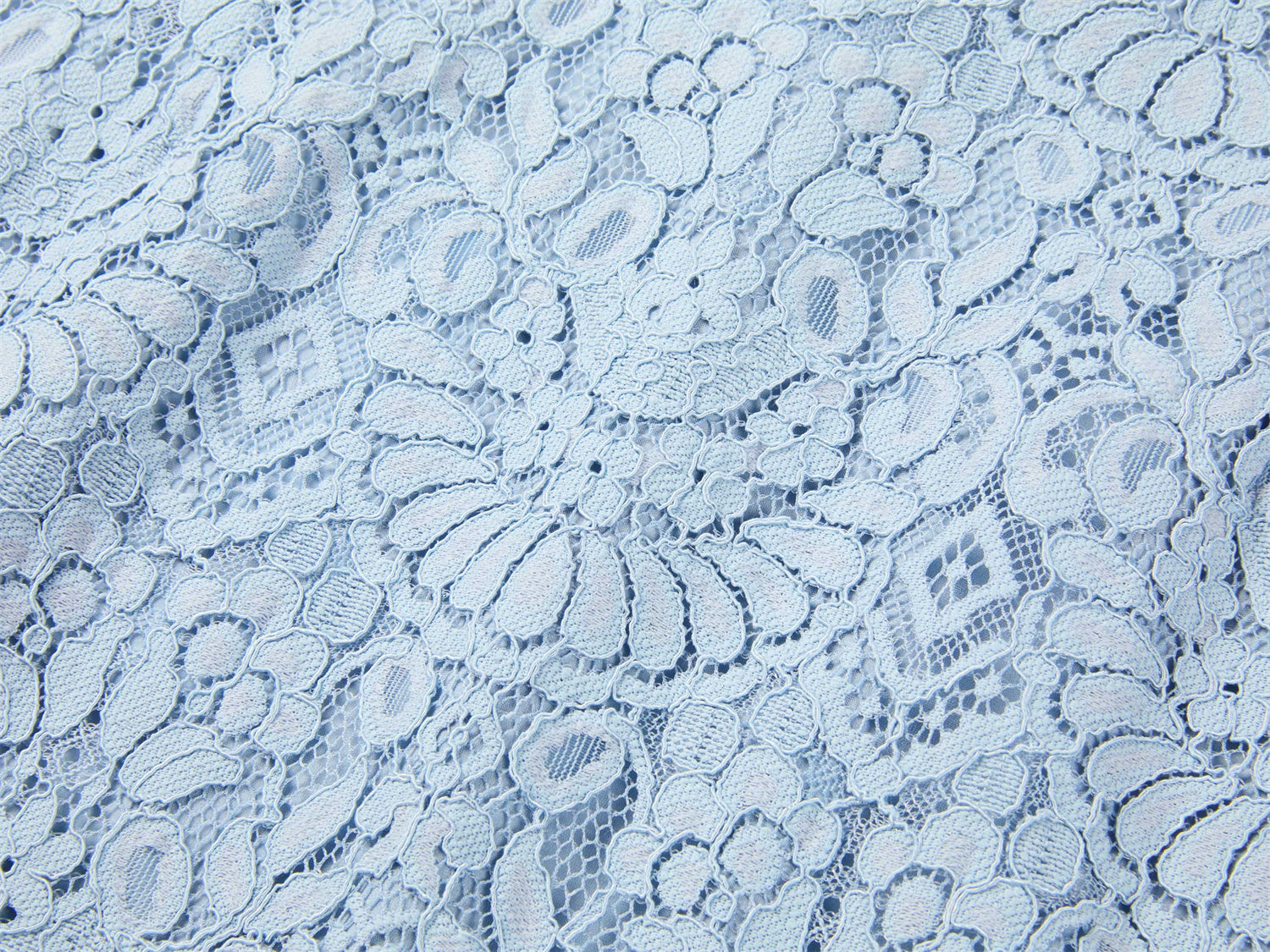 EP YAYING Blue Textured Skirt