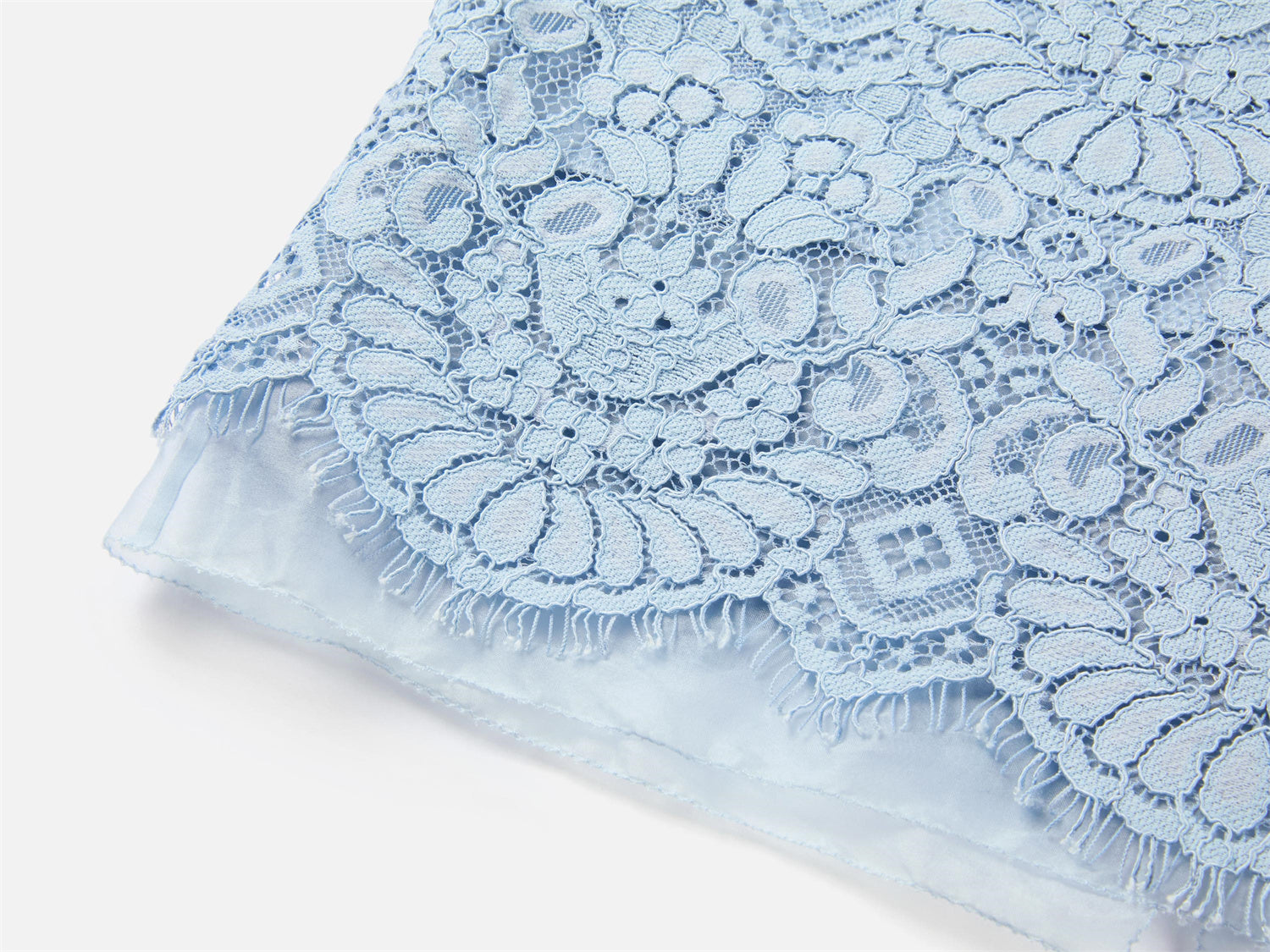 EP YAYING Blue Textured Skirt