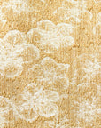 YAYING Gilded Jacquard Mandarin-Collar Mid-Length Coat