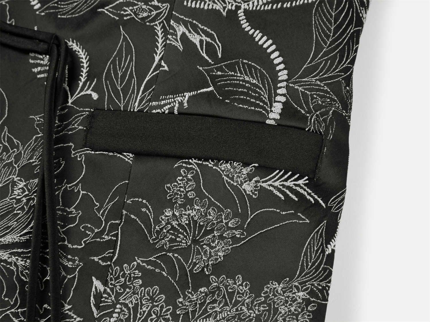 EP YAYING Chinese-Style Embroidered Short Vest