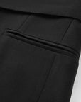 EP YAYING Triacetate Collarless Waist-Defining Vest