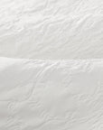 EP YAYING Mulberry Silk White V-Neck Jacquard Jacket
