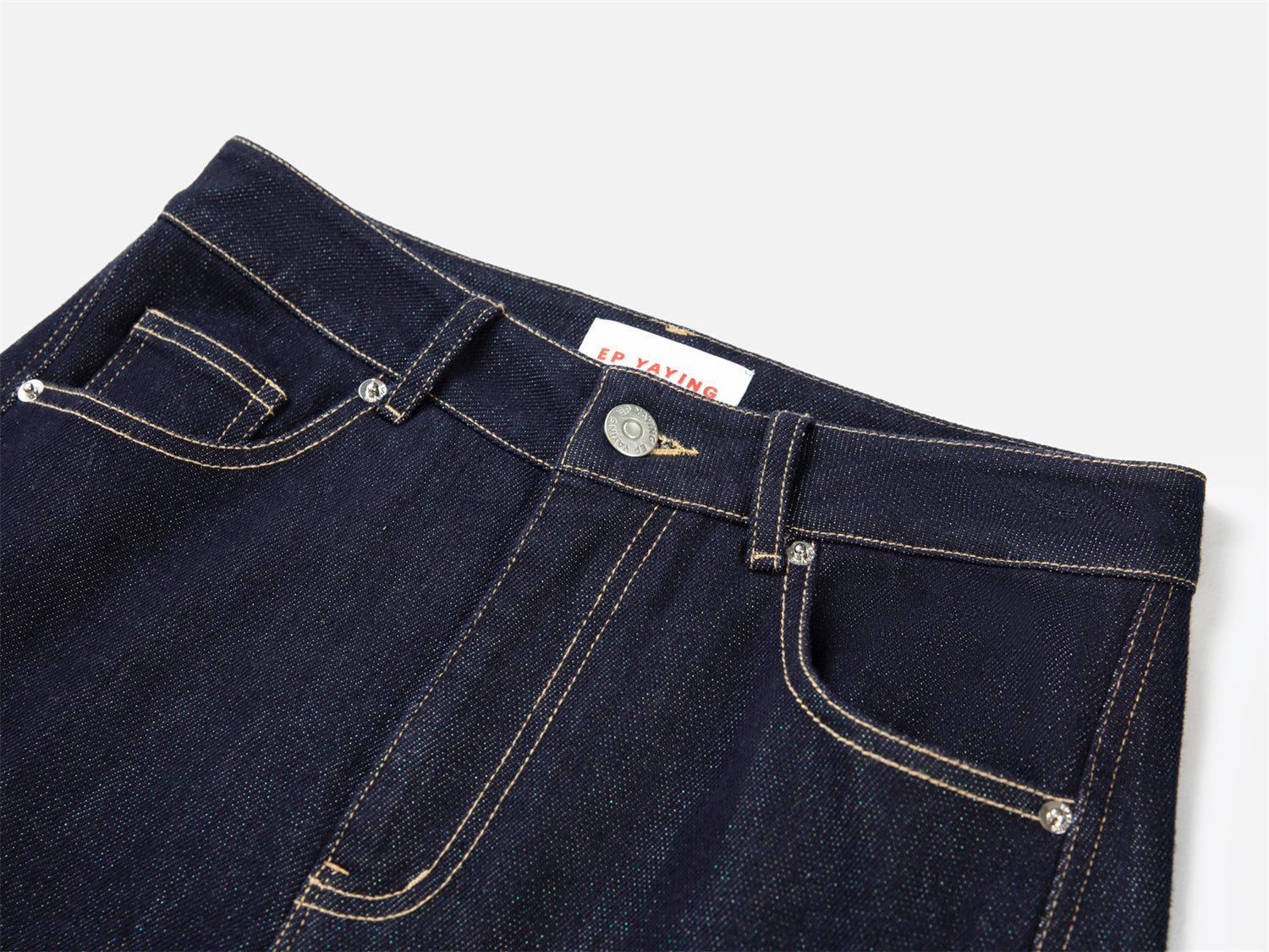 EP YAYING High-Waisted Slim Jeans EGKPDJ636AZ