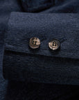 YAYING Navy Peak-Lapel Cashmere Jacket