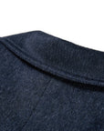 YAYING Navy Peak-Lapel Cashmere Jacket