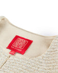 YAYING Wool Tweed-Style Knit Sweater EPKAW9116AM