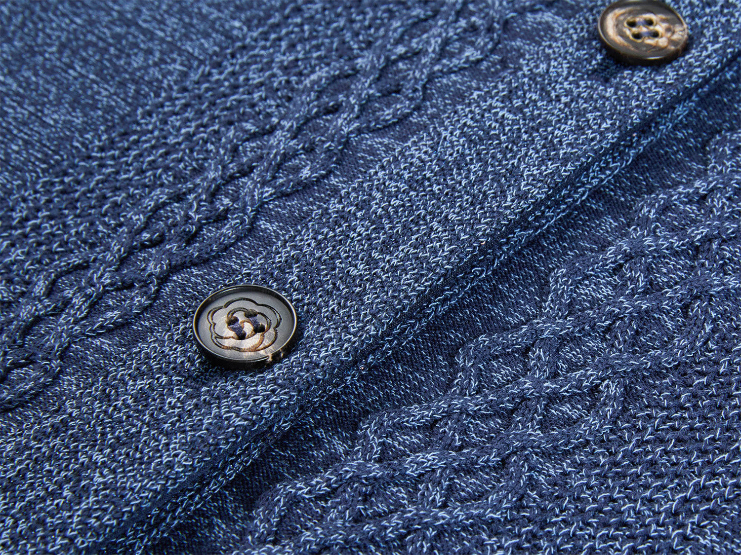 YAYING Knit Denim-Look Jacket EPKAA9103AZ