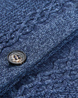 YAYING Knit Denim-Look Jacket EPKAA9103AZ