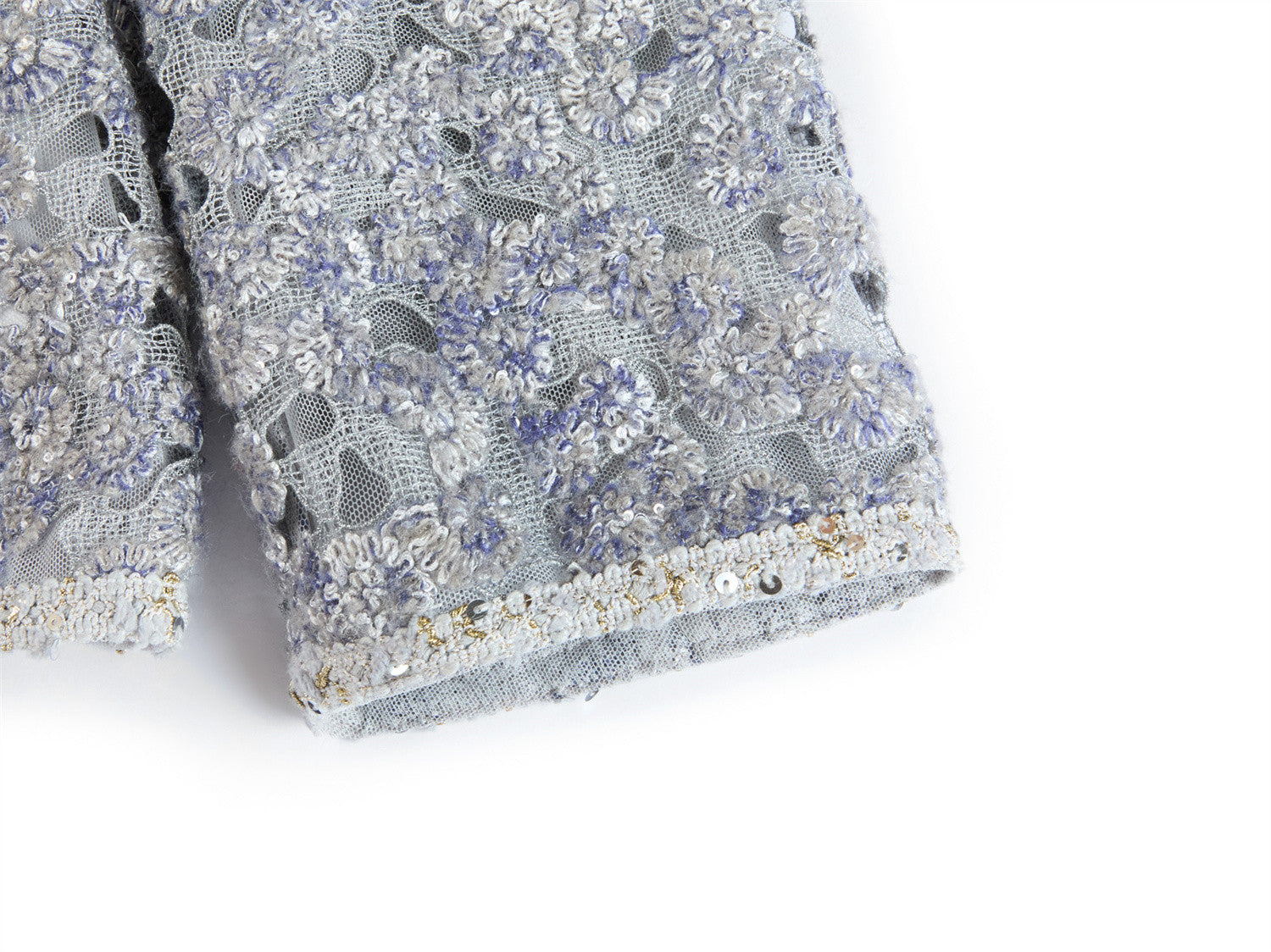 YAYING Tweed-Style Embroidered Jacket EPKAB1218AC