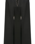 YAYING Embellished Sleeveless A-Line Dress