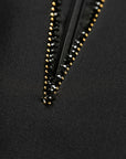 YAYING Embellished Sleeveless A-Line Dress