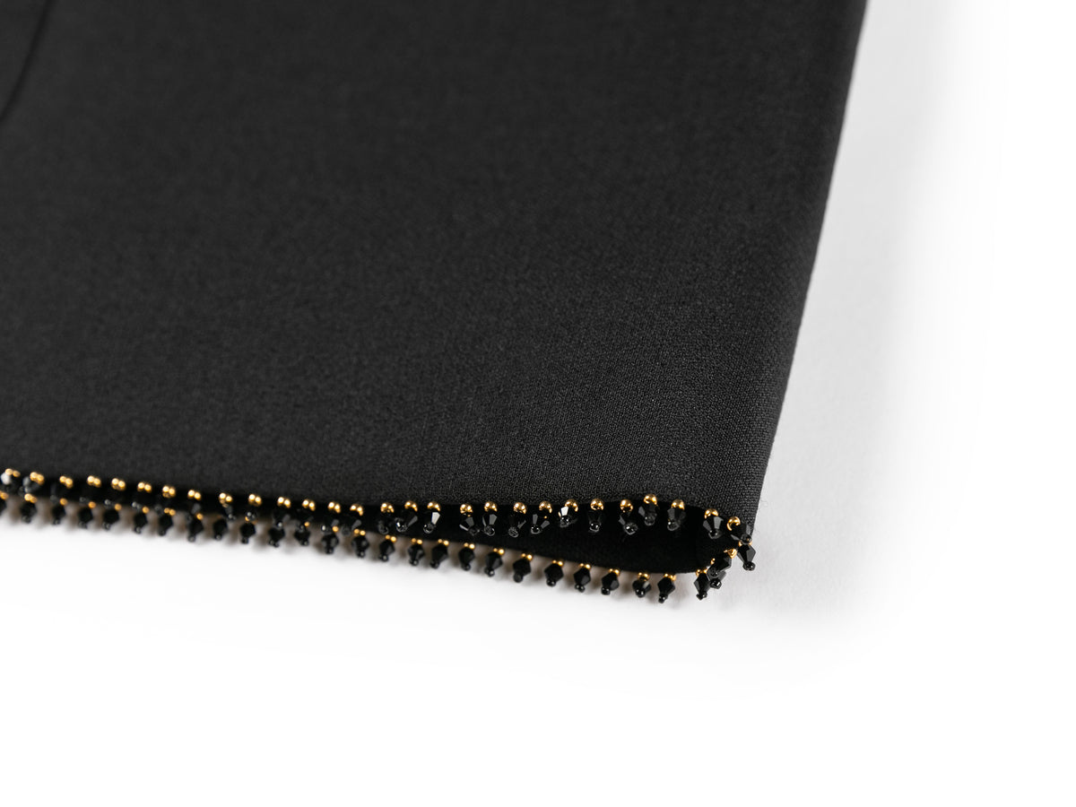 YAYING Embellished Sleeveless A-Line Dress