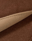 YAYING Silk-Wool-Cashmere Mandarin-Collar Reversible Coat
