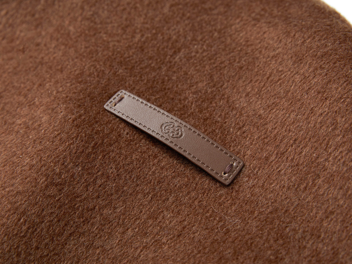 YAYING Silk-Wool-Cashmere Mandarin-Collar Reversible Coat