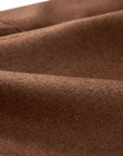 YAYING Silk-Wool-Cashmere Mandarin-Collar Reversible Coat