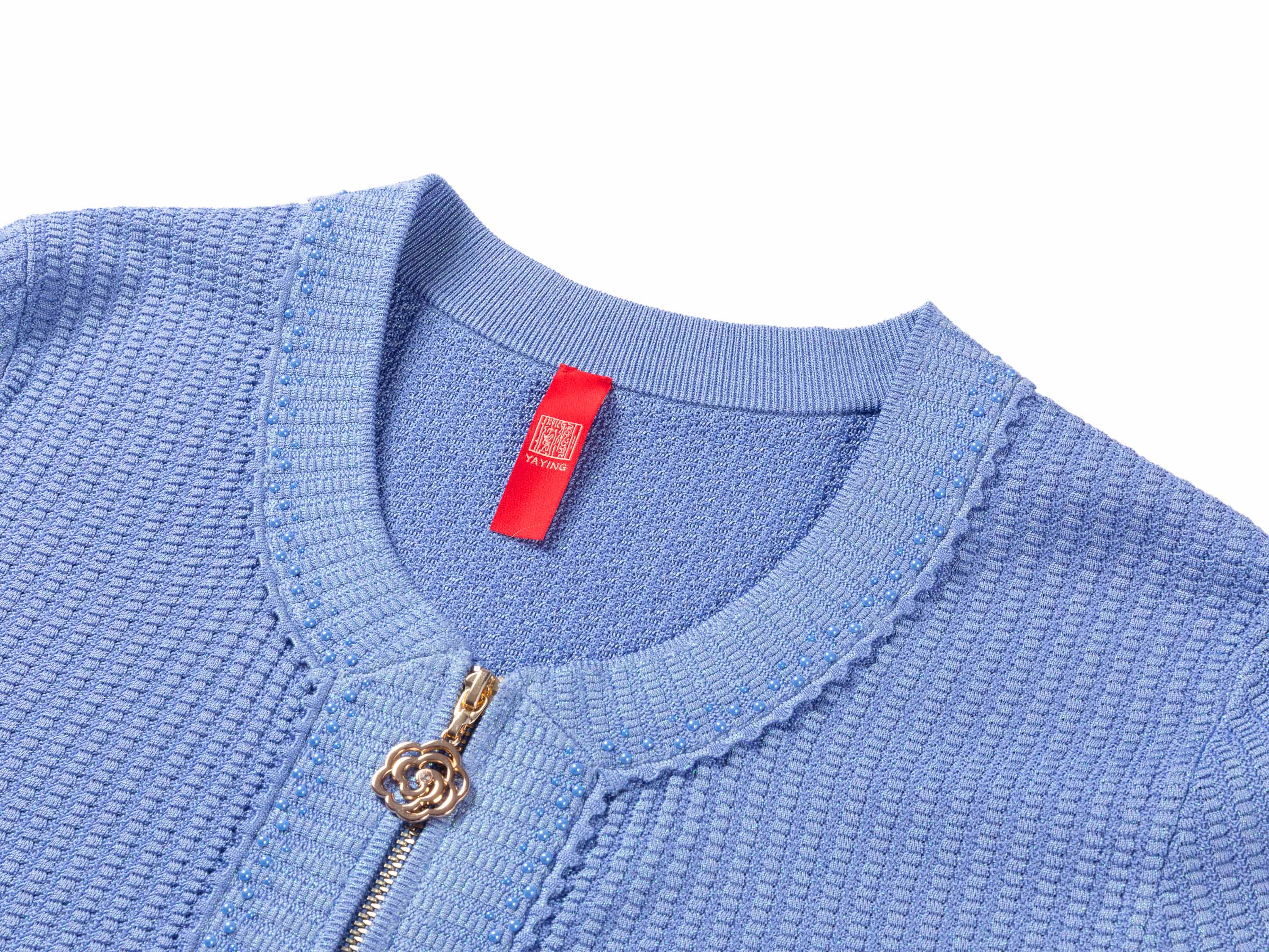 YAYING Blue Short Sleeve Shirt