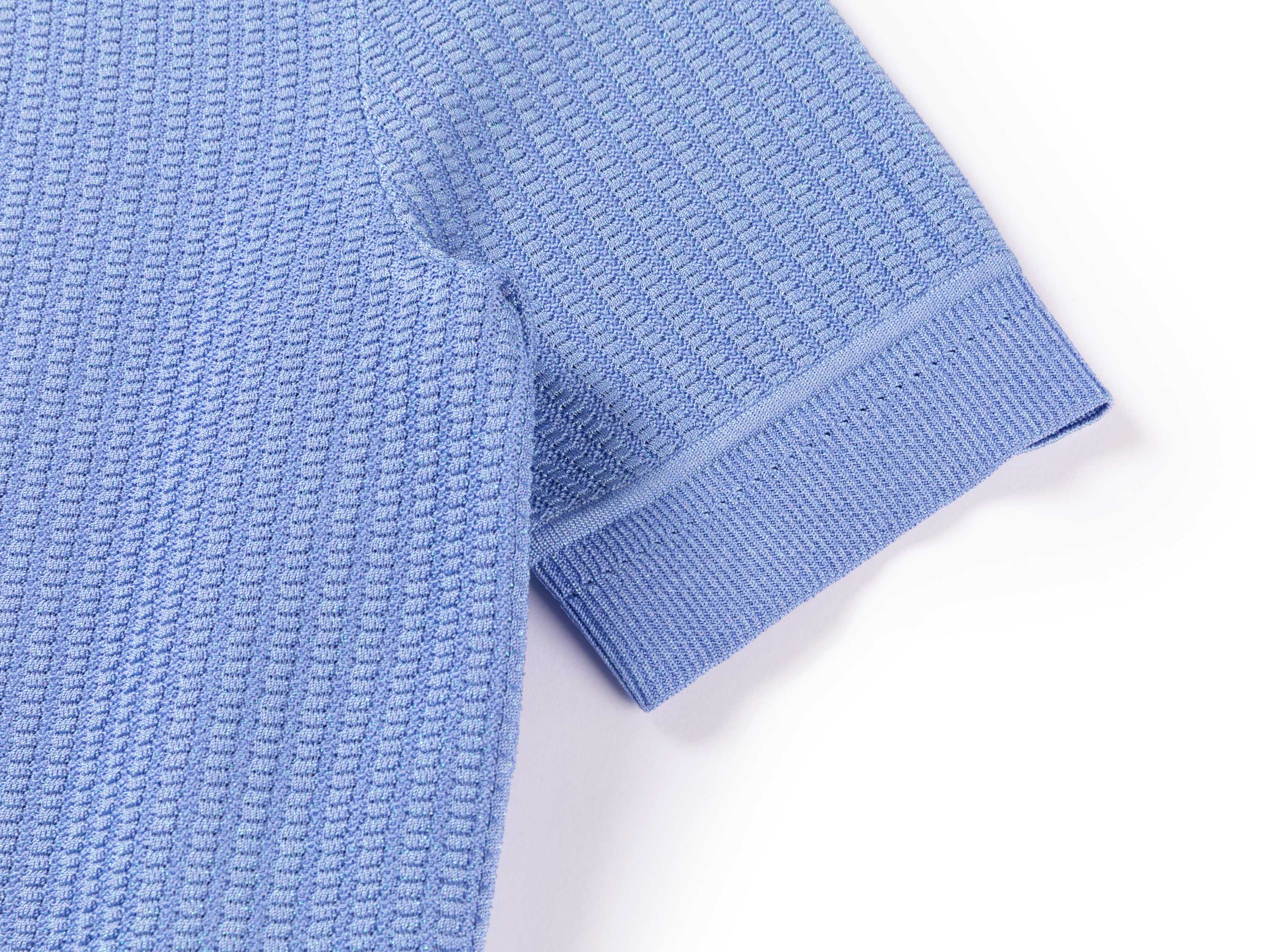 YAYING Blue Short Sleeve Shirt